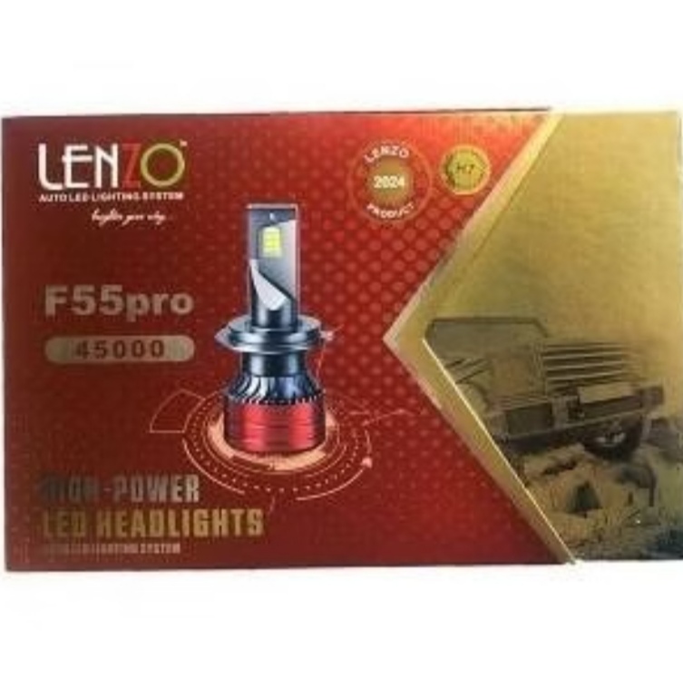 هدلایت f55pro  برند لنزو